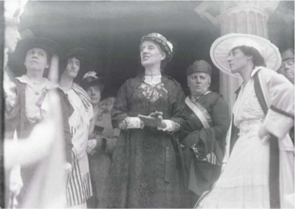 Charlotte Perkins Gilman and other ladies subverting the natural order