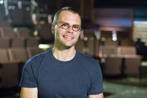 Samuel Hunter, Photographed in Chicago, Illinois, September 10th, 2014. Credit: John D. & Catherine T. MacArthur Foundation. 