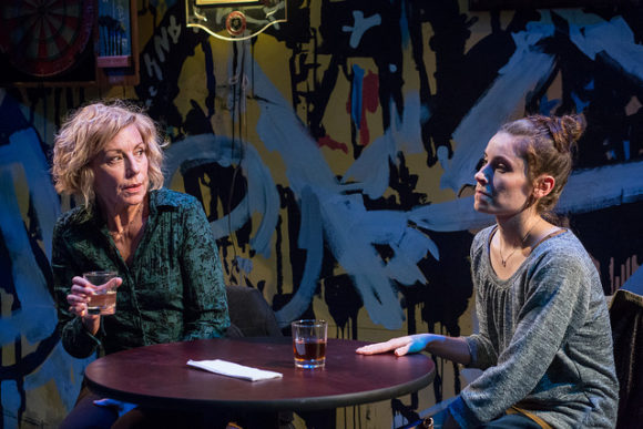 Karen Trumbo and Gwendoly Duffy in The How and The Why. Photo Credit Owen Carey.